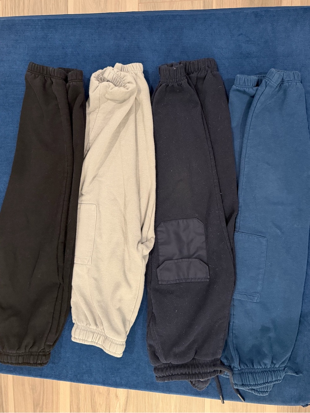 Kids Fleece Jogger Pants - Black, Cream, Navy, Blue